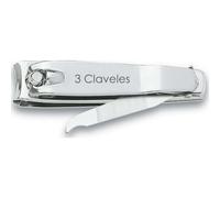 3 Claveles cortauñas con lima 8cm 1ud