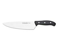 3 Claveles Cuchillo cocinero DOMVS, acero inoxidable pulido mate, 20 cm (8")