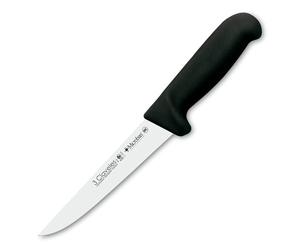 3 Claveles Cuchillo Deshuesar Ancho Proflex, Acero Inoxidable, Negro, 18 cm-7"