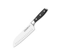 3 Claveles - Cuchillo japonés Santoku Forjado, carne pescado y verdura, Acero Inoxidable, línea Toledo - (18cm - 7")
