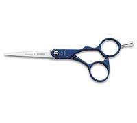 3 Claveles Duraluminio - Tijera de peluquería de corte azul 5.5"