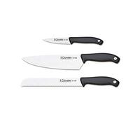 3 Claveles EVO Set de Cuchillos, Acero, 1 cm
