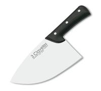 3 Claveles Hachuela Chuletero, Acero Inoxidable, Multicolor, 26 cm