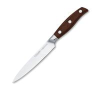 3 Claveles Nørden - Cuchillo Forjado de Cocina 13 cm. 5" acero inoxidable mango madera roble