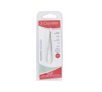 3 Claveles Pinza Cangrejo Punta Oro 8 cm 1 ud