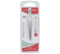 3 Claveles pinza sesgada Inox 10cm 1ud