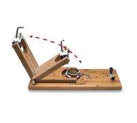 3 Claveles Soporte Jamonero, Madera Bambú, 56x20 cm