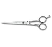 3 Claveles Tijera de peluquería St Classic 7" – Filo microdentado, Acero Inox, 100 g