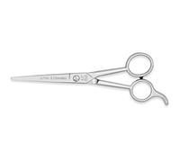 3 Claveles Ultra - Tijera Para El Cabello De Corte (6.5"), Filo Microdentado, Acero Inox. Peluquero, Corte De Pelo, color Brillo