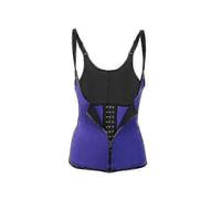 3 Clip & 1 Zip 6 Steel Boned Waist Trainer Corset Sport Workout Body Shaper Tummy Control Quality