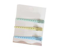 3 clips de peinado para seccionar el cabello, clips de metal con facturación de pato para peinar cortar billetes de pato