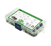 3. Colección Woodruff De Calidad Industrial 80 Piezas Herramientas De Eje Seguras Con Estuche De Almacenamiento Para Sistemas Mecánicos Juego De Llaves Woodruff Resistente A La