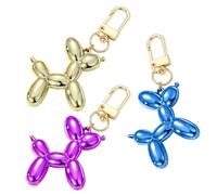 3 Coles Creativos con Forma De Cachorro, Lindos Coles, Llaveros para Mujer, Coles Decorativos para Bolsos, Llaveros De Moda