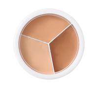 3-Color Concealer Palette - Full Coverage Cream Contour & Color Corrector | Dark Circle, Spot & Blemish Cover, Moisturizing Face Concealer Makeup (3g)