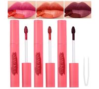 3 colores Lip Stain Peel Off Peel Off Waterproof Lipstick Durable Waterproof Peel Off Lip Stain Set Non-Stick Cup Lip Tinte für Frauen Mädchen