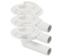3 conectores universales de manguera de drenaje de aire acondicionado de 42 mm, conector de codo para ventana de unidad de CA