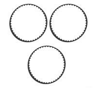 3 correas cepilladoras 90XL para modelos Black Decker DN75 DN750 KW750 SR600, correa de transmisión de goma de 45 dientes con dientes trapezoidales (repuesto 914592)