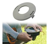 3 cubiertas para carretes de cabezal de recortadora, cubierta de carrete de cortacésped, para cabezal de corte Stihl-46-2 4003 713 9701, accesorio duradero y práctico (3 piezas)