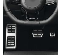 3 cubiertas para pedales de coche, pedal de freno y combustible para B8 Golf 7 2017-2021 al final del