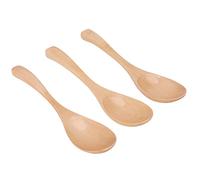 3 cucharas de sopa de madera, cucharas de madera coreanas para comer, cucharas de sopa, cucharas de madera para comer, cuchara de madera saludable, cucharas de ramen, cuchara japonesa para adultos y n