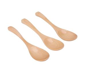 3 cucharas de sopa de madera, cucharas de madera coreanas para comer, cucharas de sopa, cucharas de madera para comer, cuchara de madera saludable, cucharas de ramen, cuchara japonesa para adultos y n