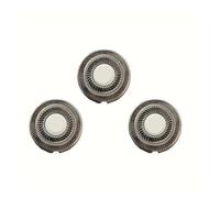 3 cuchillas de repuesto compatibles con afeitadoras eléctricas. Compatibles con todos los modelos de cuchillas de malla desmontable.