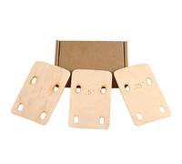 3 cuñas de mástil de guitarra de madera para protección de cuello de guitarra con junta de cuello de guitarra de 0,25 0,5 1 grado, herramienta de corrección de nivelación de cuello de guitarra