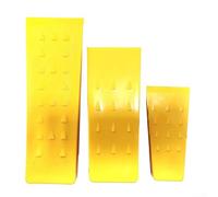 3 cuñas de tala, destornillador de cuña de madera, cuña de corte de árbol con pinchos, herramienta de corte de árbol, juego de cuña de tronco