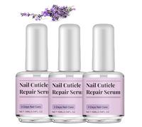 3 Day Nail Care, Nail Care Oil with Queratina Amino Acid Formula, suavizante de cutículas de lavanda para uñas y cuidado de cutículas, uñas secas, botella de aceite para cutículas de 16 ml (3 unidades