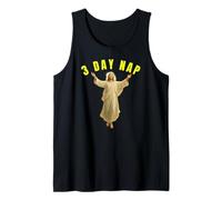 3 Day Nap Funny Religious Humor Design Christian Jesus Tees Camiseta sin Mangas
