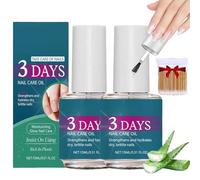 3 Days Nail Care Oil With Keratin,2026 New Nail Strengthener Polish,Fast Strengthening And Hydrating For Dry,Weak & Brittle Nails (O-2Pcs, 8.2 * 3.8CM)