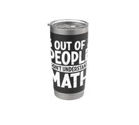 3 de cada 2 personas no entienden a los amantes de las matemáticas Álgebra Geeks Vaso térmico de acero inoxidable de doble pared