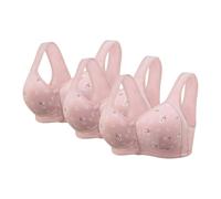 3 de lote apoyo de garganta deportiva mujer sin espalda sujetador anti flacidez sujetador transpirable deporte yoga push up bustier sujetador sexy cubierta completa mujer sin marco sujetadores