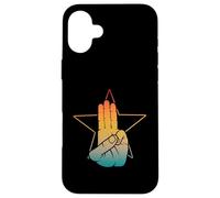 3 Dedo Saludo Tres Dedo Símbolo Político Lenguaje Mano Carcasa para iPhone 16 Plus