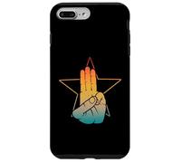 3 Dedo Saludo Tres Dedo Símbolo Político Lenguaje Mano Carcasa para iPhone 7 Plus/8 Plus