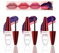 3 delineadores de labios Peel Off Stain, 3 colores mate, exfoliación de labios, resistente al agua, exfoliación de labios, delineador de labios de larga duración, exfoliante para el uso en mujeres