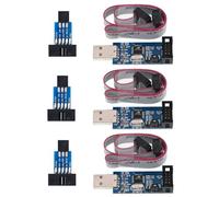 3 descargadores programadores 51 AVR ATMEGA8 Downloader 10 Pin USB Programmer to 6Pin Adapter Platine for AVR Serie Microcontroller.