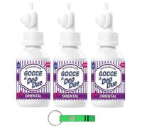 3 desodorantes Due Gocce Oriental Profuma Bucato - Las mejores fragancias para ropa, ropa, ropa de cama, toallas y ropa de cama 150 ml + llavero Beni Culinari gratis