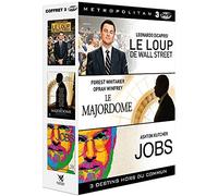 3 destins hors du commun : Le Majordome + Le Loup de Wall Street + Jobs [Francia] [DVD]