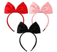 3 Diademas Con Lazo, Lindas Diademas Con Lazo, Diademas Para Mujer, Accesorios De Ropa, Accesorios Para El Cabello Para Cosplay