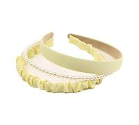 3 diademas de tela a la moda, diadema de tela vintage, aros elásticos para el cabello, accesorios para el cabello para mujer, diademas de boda para mujer