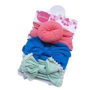 3 diademas para el pelo para bebé, donut para niñas, accesorios para el cabello, diadema de nailon, diadema elástica, turbante suave, lazos para el pelo, accesorios para recién nacidos, accesorios