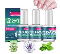 3 días de tratamiento de uñas, suero de uñas para fortalecer y fortalecer, aceite nutritivo de uñas, reparación de uñas multiusos, hidratar, fortalecer el cuidado de las uñas, fortalecer las uñas