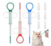 3 dispensadores de pastillas para gatos, pastillas para gatos, gatos, gatos, pastillas, para ayudar a aliviar el dolor, ayuda para tragar, recuperar sanos