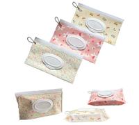 3 dispensadores de toallitas para bebé, bolsa dispensadora de toallitas húmedas, soporte portátil recargable para toallitas húmedas, contenedor de toallitas para bebé, dispensador de toallitas