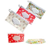 3 dispensadores de toallitas para bebé, bolsa dispensadora de toallitas húmedas, soporte portátil recargable para toallitas húmedas, contenedor de toallitas para bebé, dispensador de toallitas