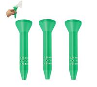 3 embudos de riego de raíces, dispositivos de riego de plantas, picos de riego de raíces, dispositivo de riego de cesta colgante, riego de plantas de vacaciones, picos de riego para plantas al aire