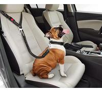3 en 1 Ajustable Arnes Perro Coche para Citroen C3-XR 2019-2023, Amortiguación Elástica Gancho de Seguridad Aleación de Zinc Grueso y Hebilla Doble