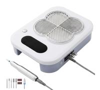 3 en 1 aspirador uñas comprend une aspirador uñas profesional,une UV-LED,un contrôle de vitesse progressif et une fonction d'élimination de la poussière,adaptée à une utilisation à domicile et salon