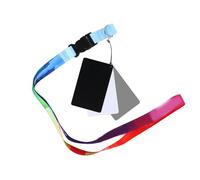 3 en 1 Fotografía digital Gris/Blanco/Negro Gris, Tarjeta de Balance de Blancos, Exposición, Equilibrio de Color Set Portátil Herramienta de Balance de Blancos